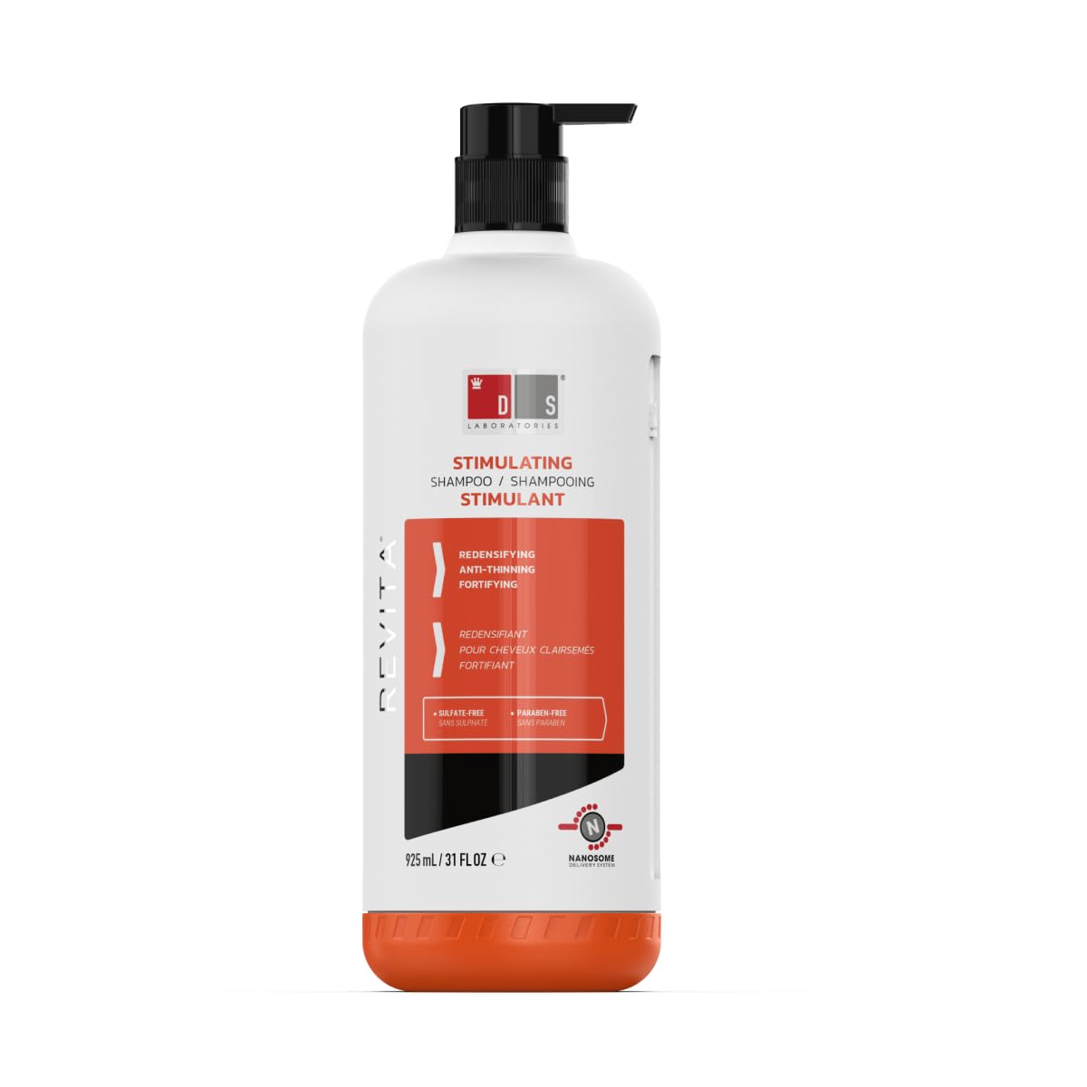 DS Laboratories Revita Shampoo & Conditioner Set - Sulfate-Free Hair Growth Treatment with Biotin, Caffeine & DHT Blocker - Thickening & Volumizing for Thinning Hair - Perfect for Daily Hair Care Routine & Scalp Health Maintenance