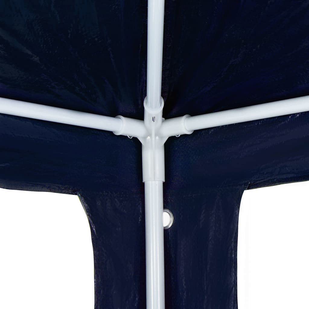 Premium Outdoor Gazebo Tent 10x13ft - Powder Coated Steel Frame with PE Blue Canopy - Waterproof Sun Shade Shelter for Patio, Backyard, Garden Parties & Outdoor Events - Fast Shipping