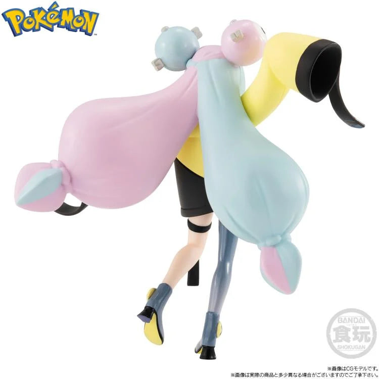 Bandai Pokemon Scale World Paldea Region Iono and Bellibolt 2-Pack Trading Figure Set - Collectible Anime Figures for Display, Gifts, and Pokemon Battles