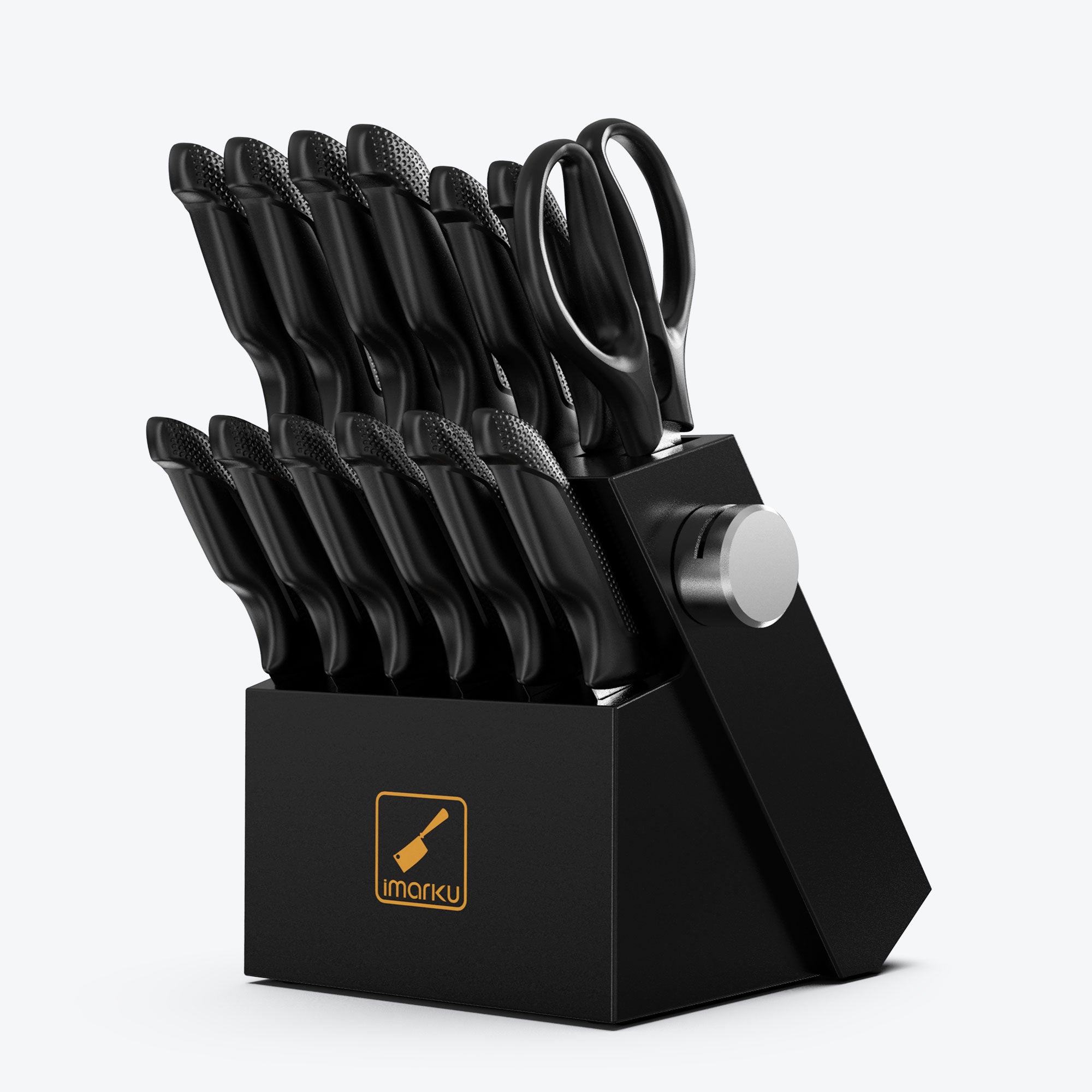 Premium 6-Piece Stainless Steel Knife Set with Ergonomic PP Handles - Perfect for Home Cooking, Kitchen Prep & Professional Chefs