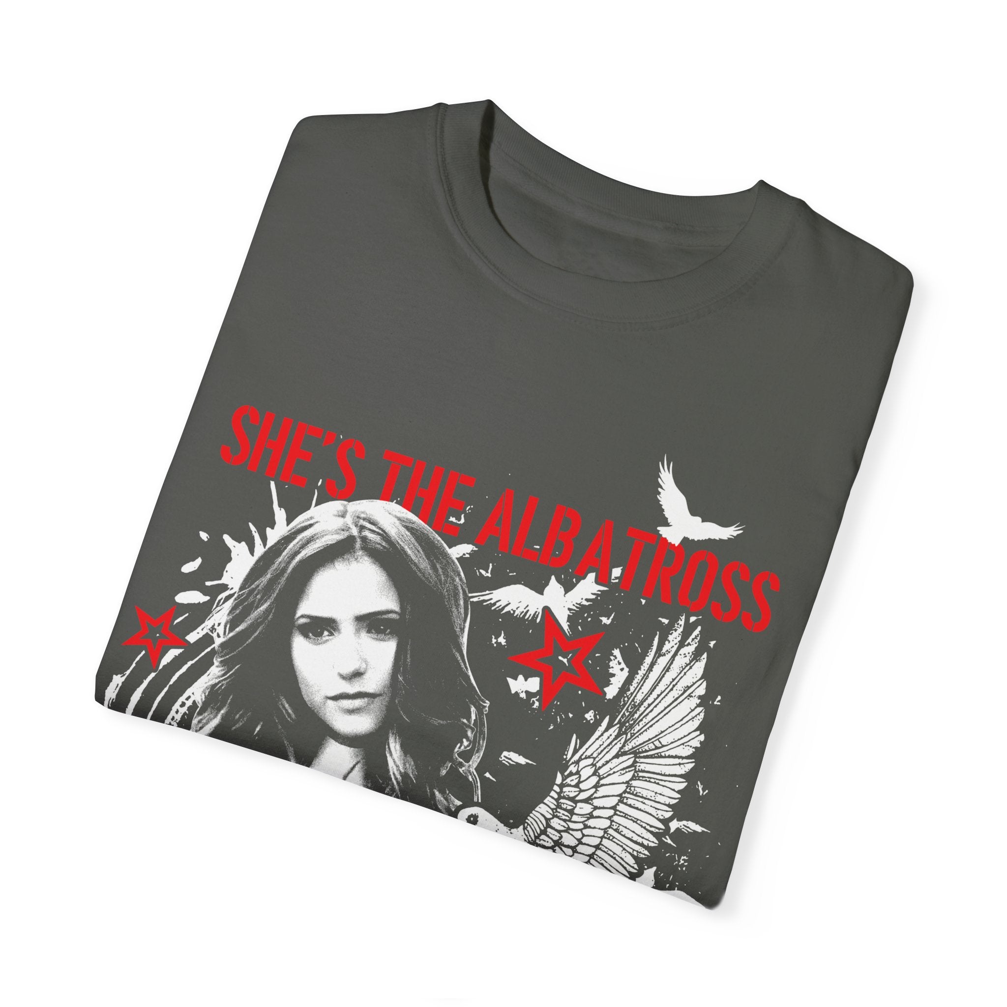 She's The Albatross Shirt - Stylish Graphic Tee for Women | Trendy Casual Outfit for Everyday Wear, Street Style & Music Lovers