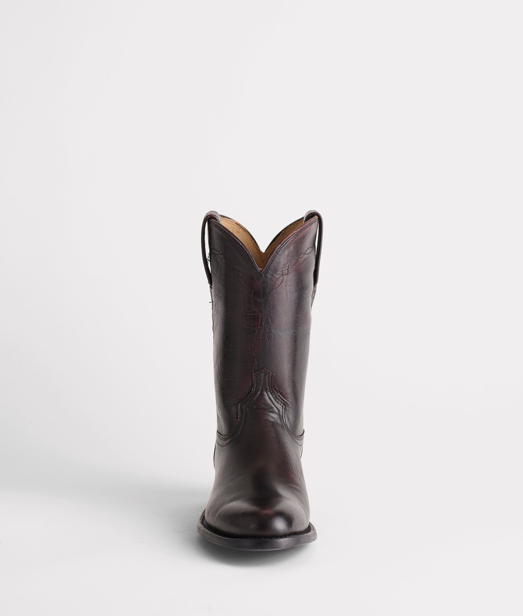 Majestic Roper Cowboy Boots for Men - Genuine Leather Western Boots in Black Cherry | Perfect for Rodeo, Country Dancing & Outdoor Adventures