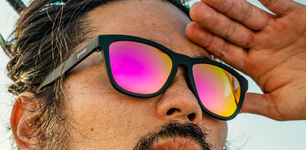 Goodr Professional Respawner Sunglasses - Polarized UV Protection for Running, Cycling & Outdoor Sports | Lightweight & Durable for Men & Women