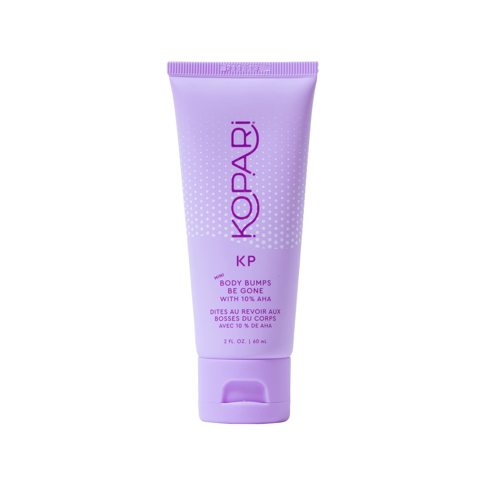 Kopari KP Body Bumps Be Gone Exfoliating Body Scrub with 10% AHA – Smooth Skin, Reduce Bumps, Decongest Pores, Clarifying & Gentle Exfoliation | 2 oz | Perfect for Keratosis Pilaris Treatment & Daily Body Care
