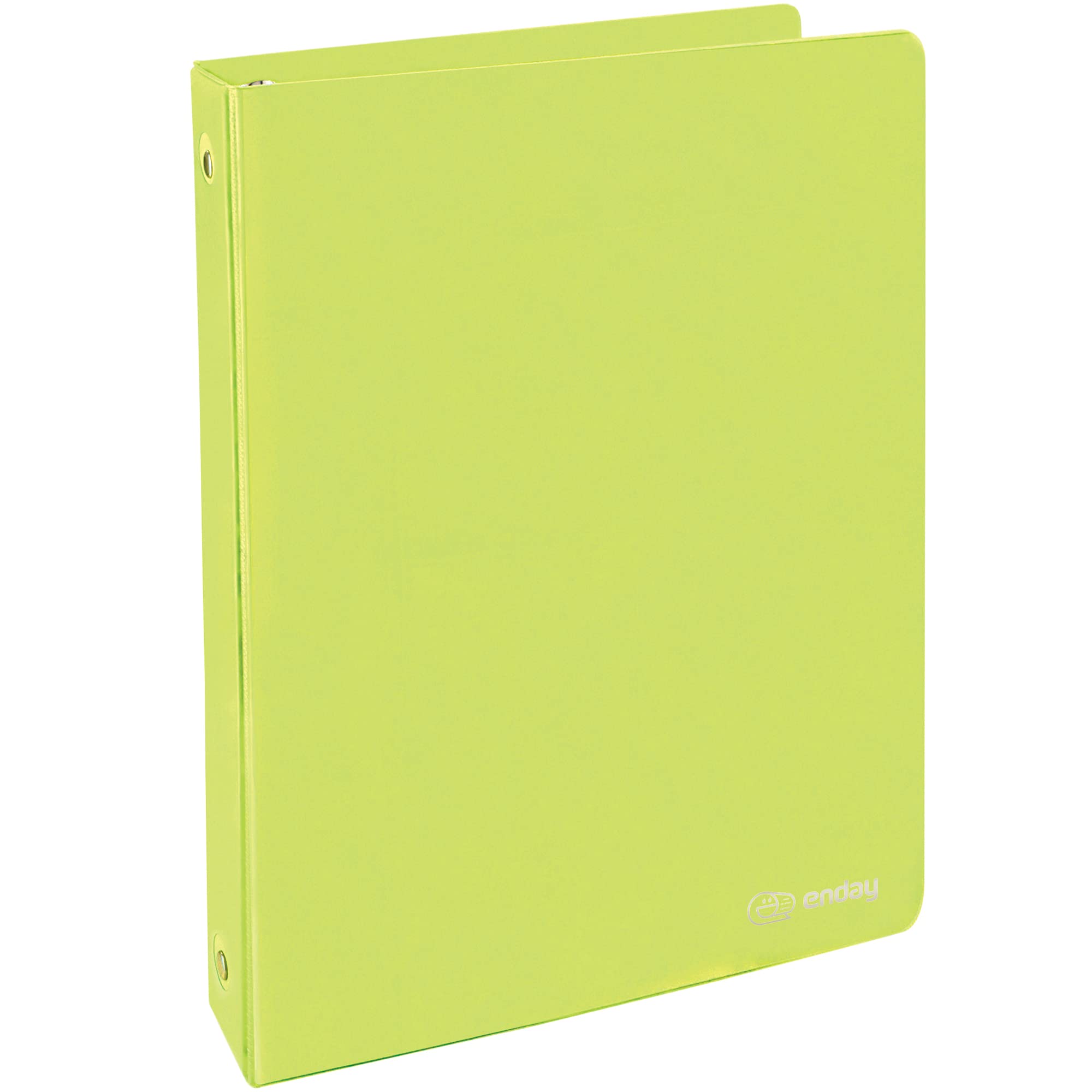 1 Inch 3 Ring Binder with Clear View Cover - 2 Inside Pockets, Green School & Office Supplies for Home, Work & Organization | Durable Binders for Students, Teachers & Professionals by Enday