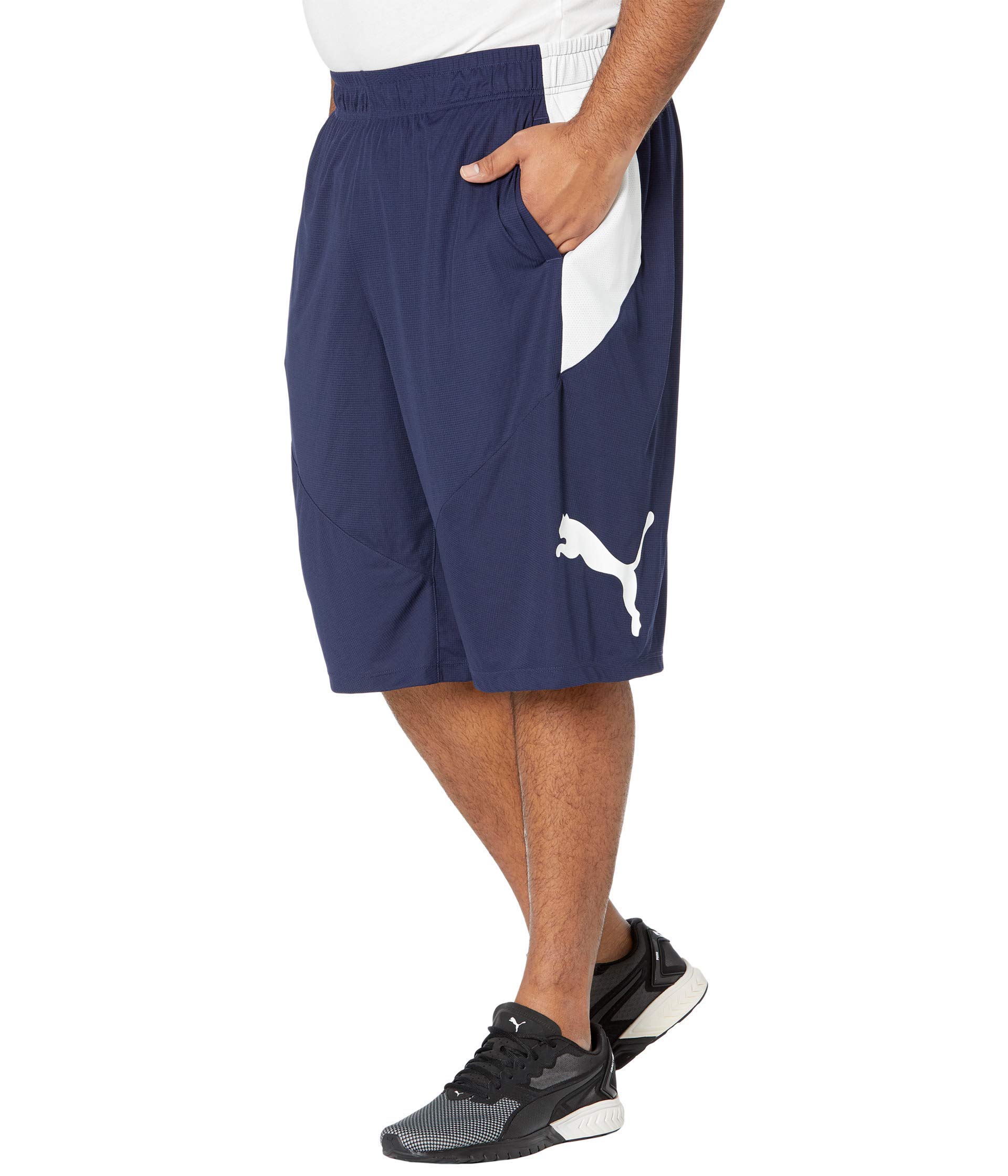 PUMA Men's Cat Athletic Shorts - Lightweight Running & Gym Workout Shorts for Men - Comfortable Training & Basketball Shorts for Sports & Casual Wear