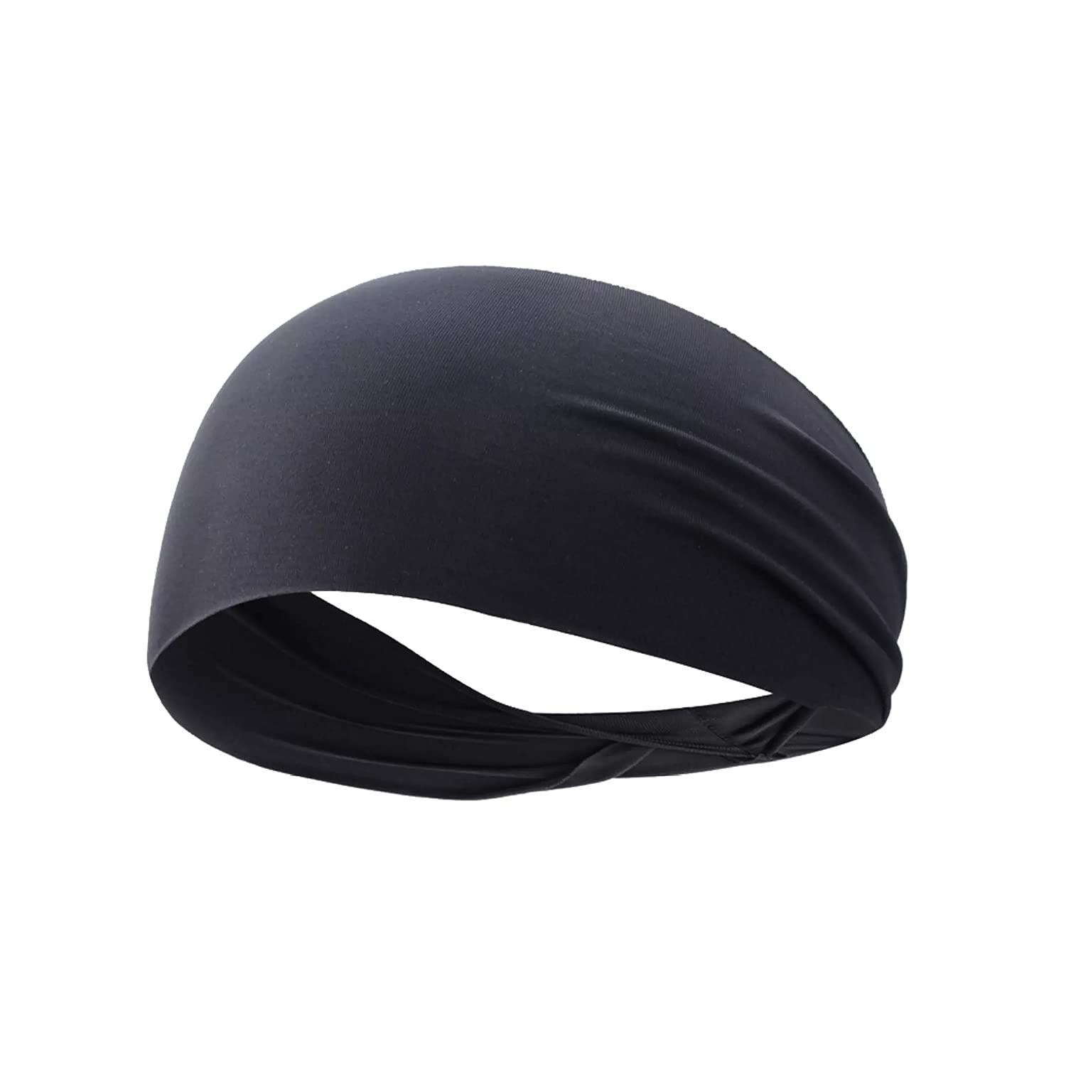 6 Pack Women's Non-Slip Elastic Headbands - Soft Workout Headwraps for Running, Yoga & Gym - Breathable Hair Bands for Women & Girls (Perfect for Sports, Fitness & Everyday Styling)