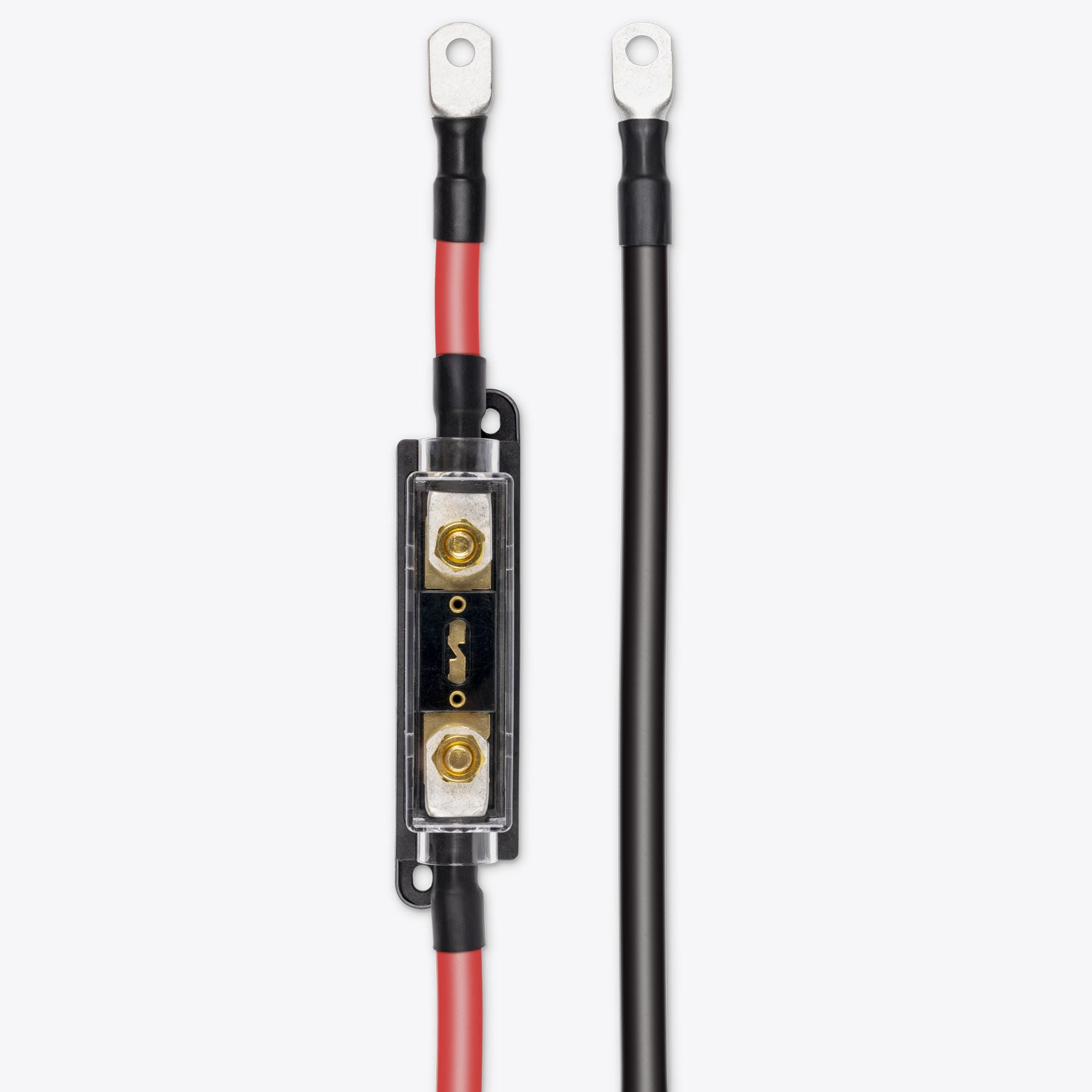 0AWG Inverter Cable Kit with 250A ANL Fuse - Compatible with 2000W Power Inverters for RVs, Boats & Off-Grid Power Systems - Heavy Duty Battery Cables for Solar & Car Audio Installations