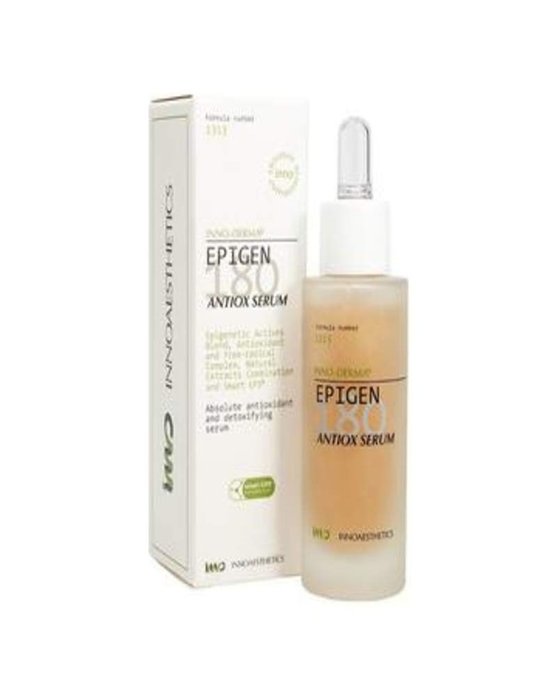 Innoaesthetics Antioxidant Serum for Face - Vitamin C & Hyaluronic Acid Brightening & Hydrating Treatment - Perfect for Day & Night Skincare Routine