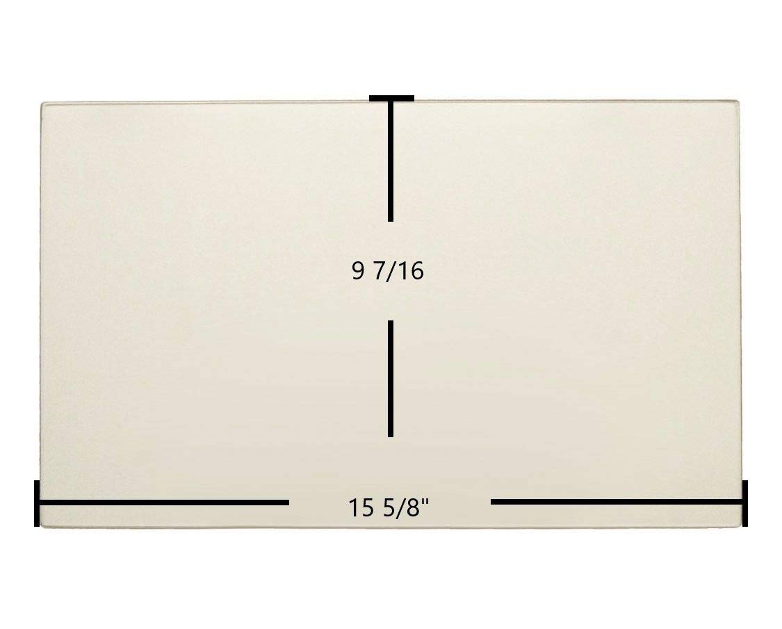 Hearthstone Castleton 8030 Glass Fireplace - Tempered Glass Door for Wood Burning Stoves, Fireplace Inserts & Heaters - Perfect for Cozy Living Rooms & Winter Home Heating