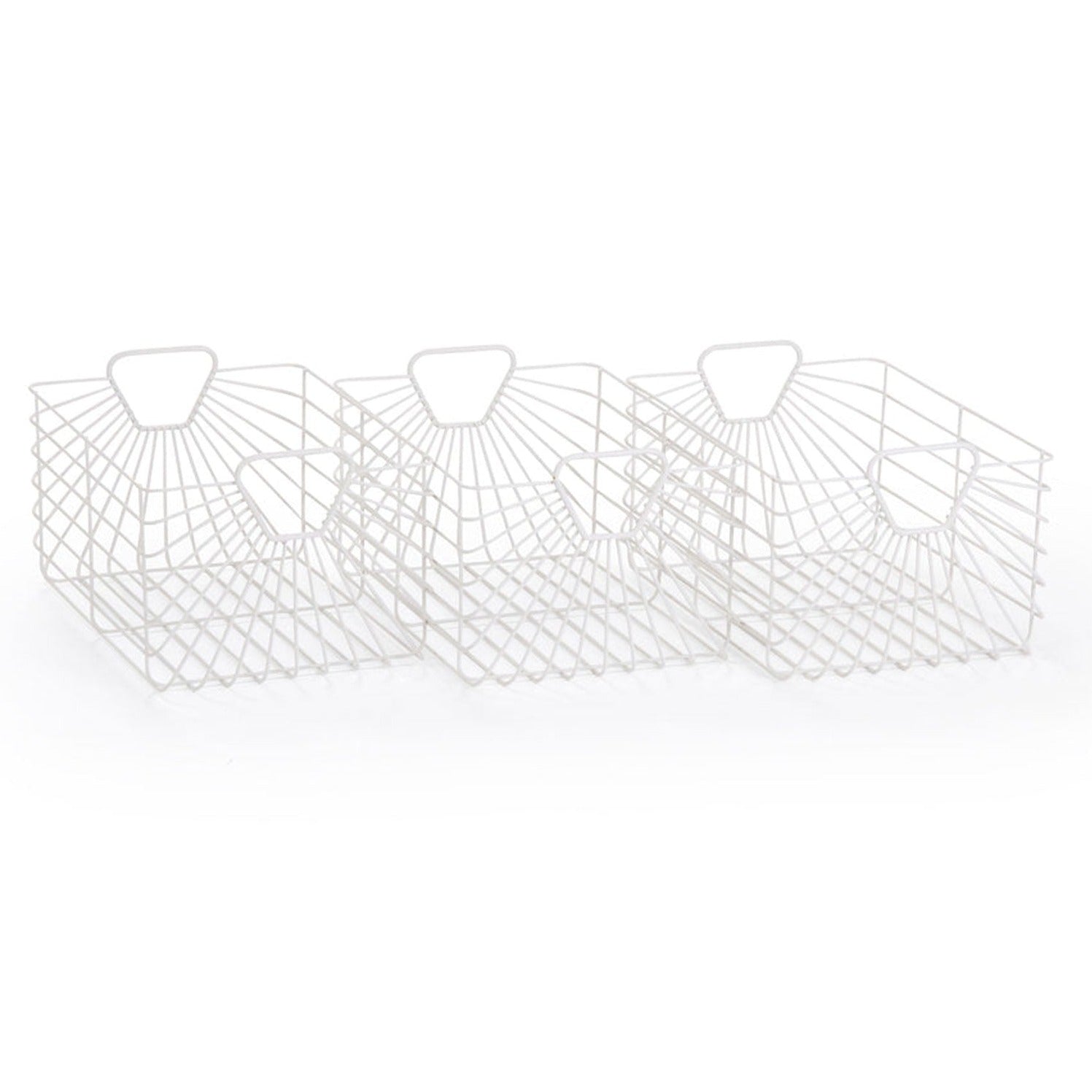 Central Park Storage Baskets Set of 3 - Woven Storage Bins for Home Organization, Nursery, Closet & Laundry Room - Natural Fiber Decorative Baskets for Shelves & Storage Solutions
