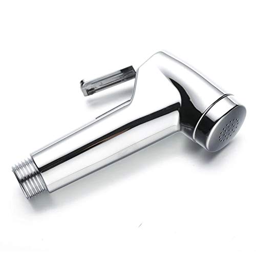 EKDSPW Handheld Bidet Sprayer - Adjustable Shower Head for Toilet, Balcony & Cleaning - Chrome Plated Brass Shower Faucet | Perfect for Bathroom Hygiene, Pet Washing & Outdoor Cleaning