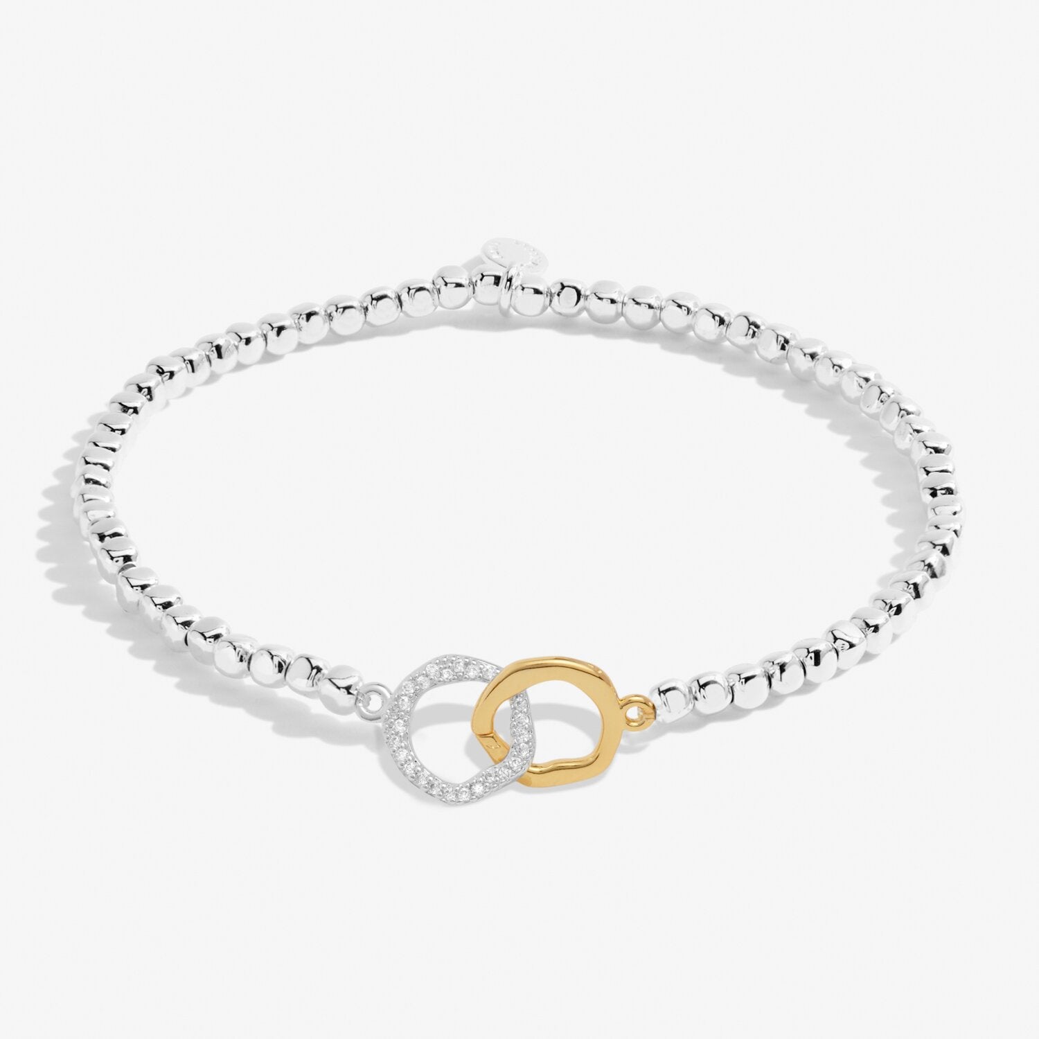 Joma Jewellery Bracelet - Forever Yours Forever My Soul Sister - Sterling Silver Friendship Bracelet for Women - Perfect Gift for Best Friends, Sisters & Loved Ones - Ideal for Anniversaries, Birthdays & Special Occasions