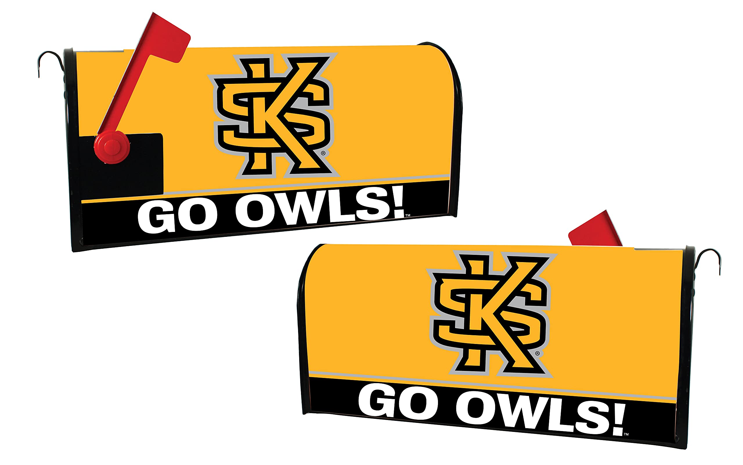 Officially Licensed Kennesaw State University Mailbox Cover - 2021 Collegiate Design by R&R Imports | Perfect for Alumni Gifts & Campus Home Decor