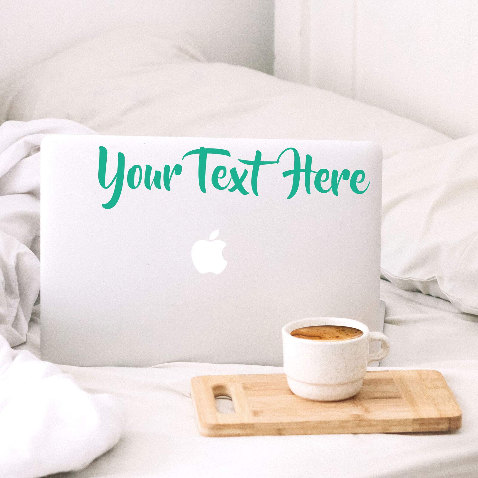 Custom Name Decal Sticker - Personalized Font Vinyl Stickers for Tumbler Cups, Laptop, Phone, Car, Helmet & More | Glitter Colors | Perfect for DIY Crafts, Gifts & Personalization Projects