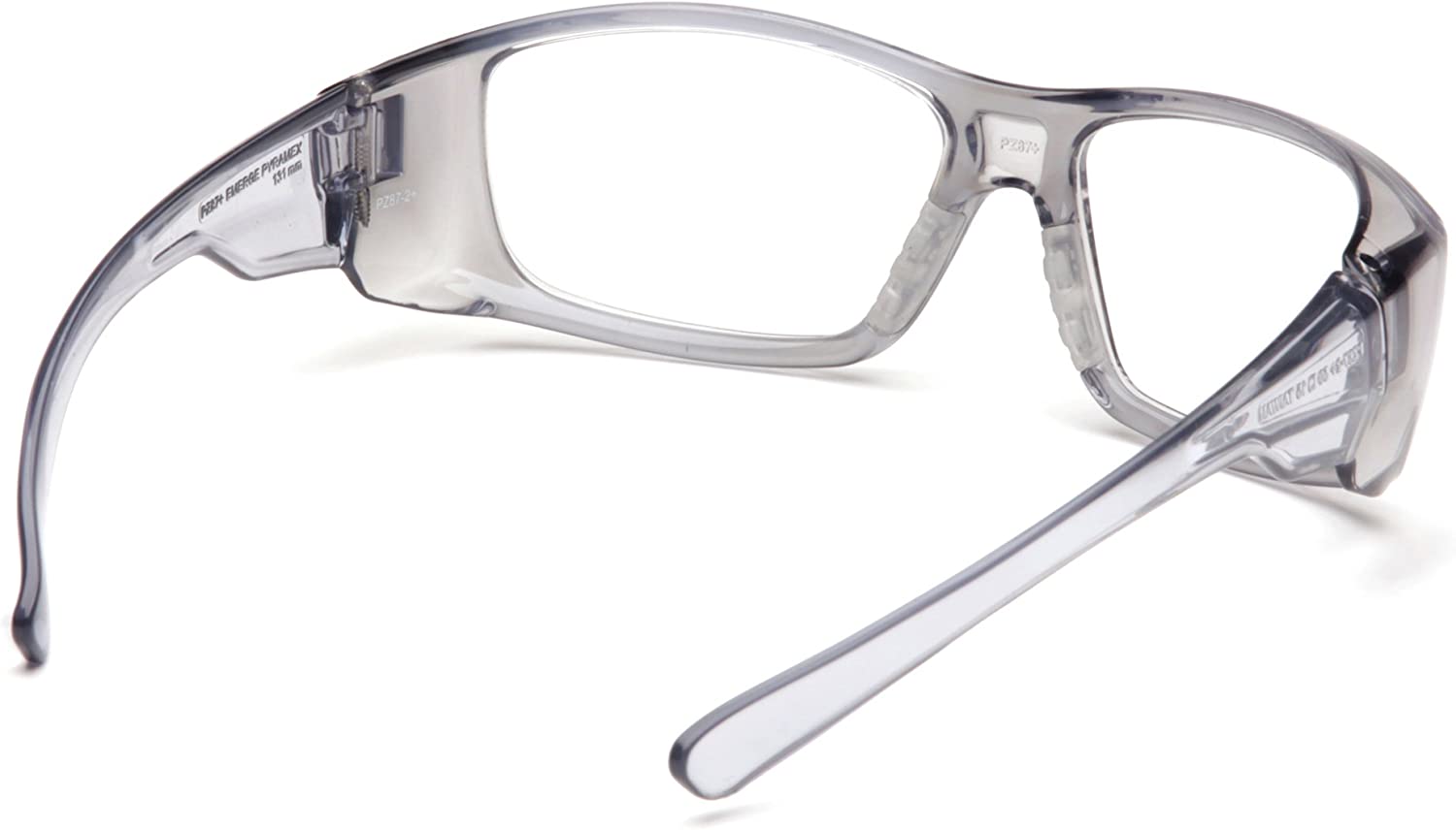 Pyramex Emerge Gray Photochromic Safety Glasses - Clear to Dark Lens for Day & Night Use - ANSI Z87.1 Certified Protective Eyewear for Work, Outdoor, and Sports Activities