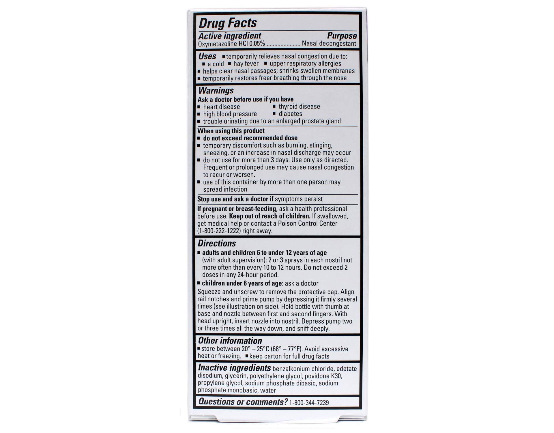 Nostrilla Nasal Spray Value Pack of 24 - Fast-Acting Nasal Congestion Relief for Allergies & Colds - Perfect for Travel, Home & Office Use
