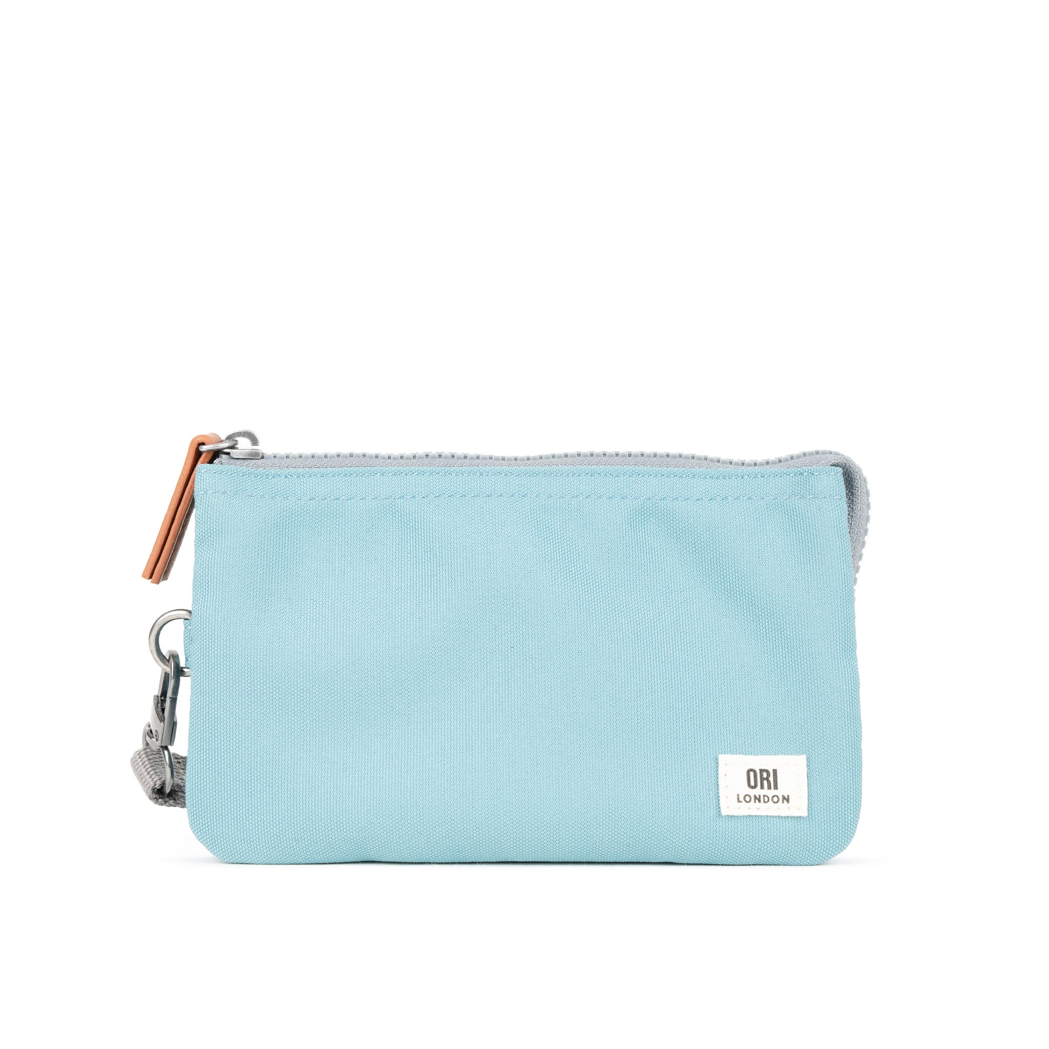 Carnaby Crossbody Bag with Adjustable Wrist Strap - Spearmint Green Recycled Canvas Eco-Friendly Purse for Women - Perfect for Travel, Work & Everyday Use