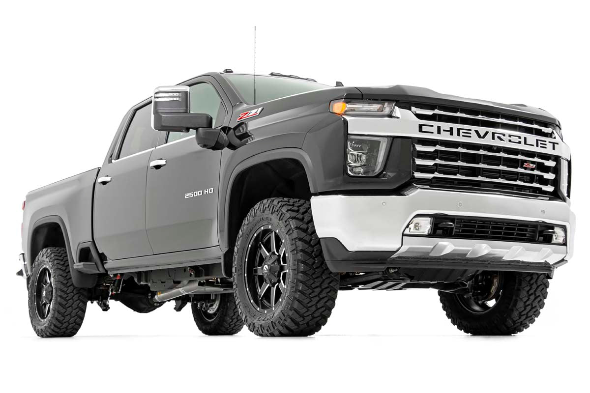 3 Inch Lift Kit for Chevy/GMC 2500HD & 3500HD 2WD/4WD (2007-2025) - Heavy Duty Suspension Upgrade - Part# 95830RED - Perfect for Off-Roading, Towing & Enhanced Ground Clearance