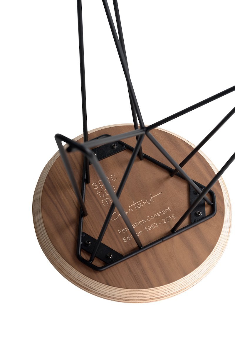 Spectrum Design Nieuwenhuys IJhost Small Side Table - Modern End Table for Living Room, Bedroom & Office - Compact Accent Table for Coffee, Books & Decor