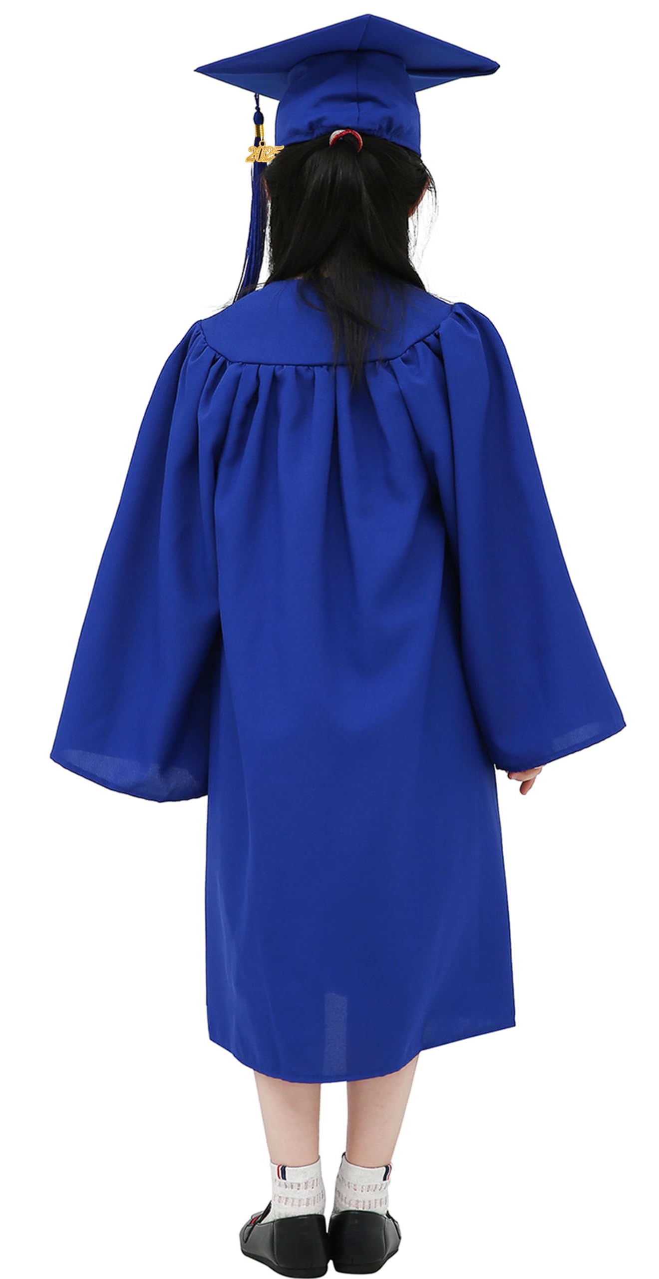 2025 Kindergarten Graduation Gown & Cap Set with Matte Finish Tassel - Perfect for Preschool Ceremonies & Photo Shoots