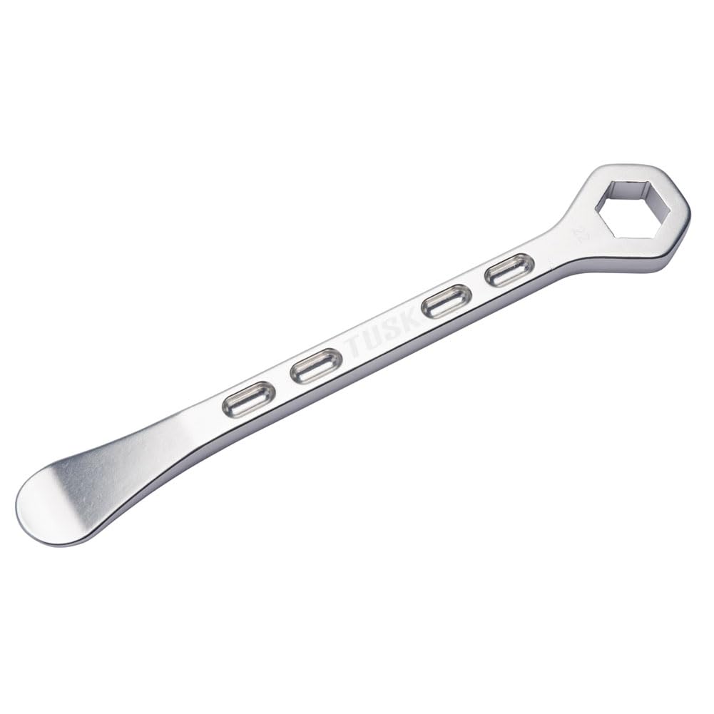 TUSK 22mm Aluminum Tire Iron & Axle Wrench for Kawasaki KX125 (1993-2005) - Dirt Bike Motorcycle Tire Change & Maintenance Tool