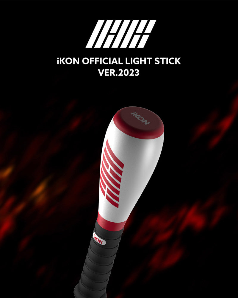 iKON Official Lightstick Ver.2023 Konbat - K-Pop Concert Essential for Fans | Perfect for Concerts, Fan Meetings & K-Pop Collections