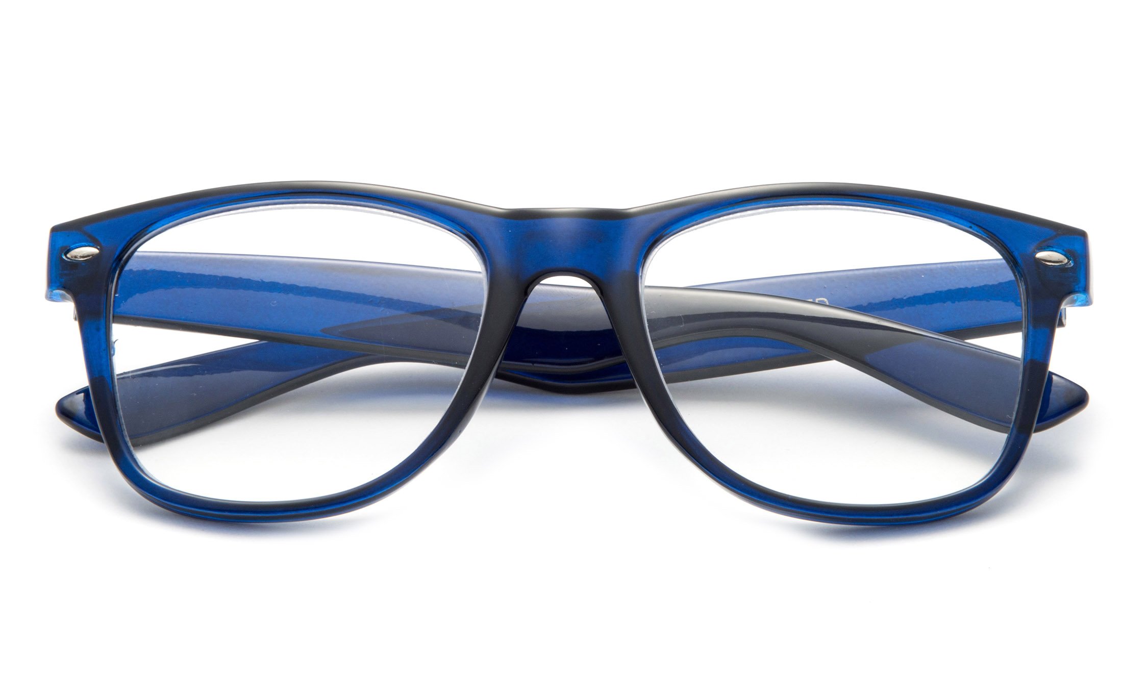 Big Frame Reading Glasses for Men & Women - Comfortable & Stylish Lightweight Readers - Perfect for Reading Books, Using Phones & Computer Work