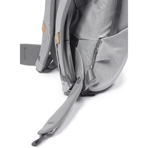 Peak Design Everyday Hip Belt v2 - Lightweight & Durable Waist Pack for Travel, Hiking & Outdoor Adventures (Ash Color)