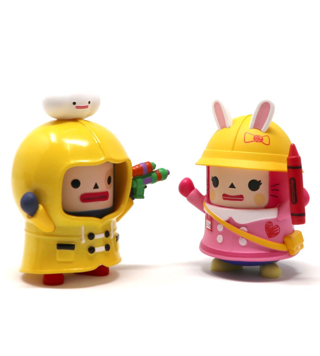 Capsubeans Series 2 Let's Play Display (8pcs) - Fun Collectible Toy Figures for Kids & Adults - Perfect for Display, Playtime, and Gift Giving