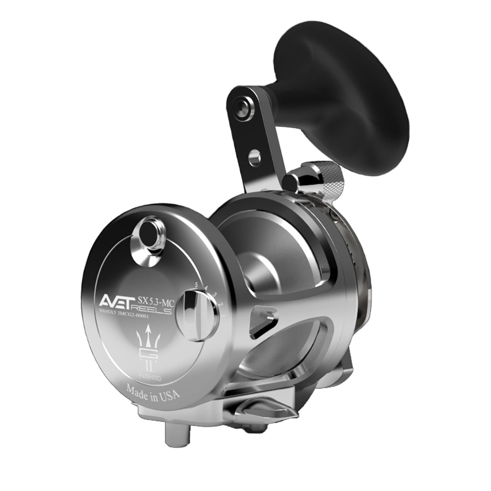 Avet SX G2 5.3 MC Single Speed Fishing Reel - Saltwater & Freshwater Spinning Reel for Offshore & Inshore Fishing