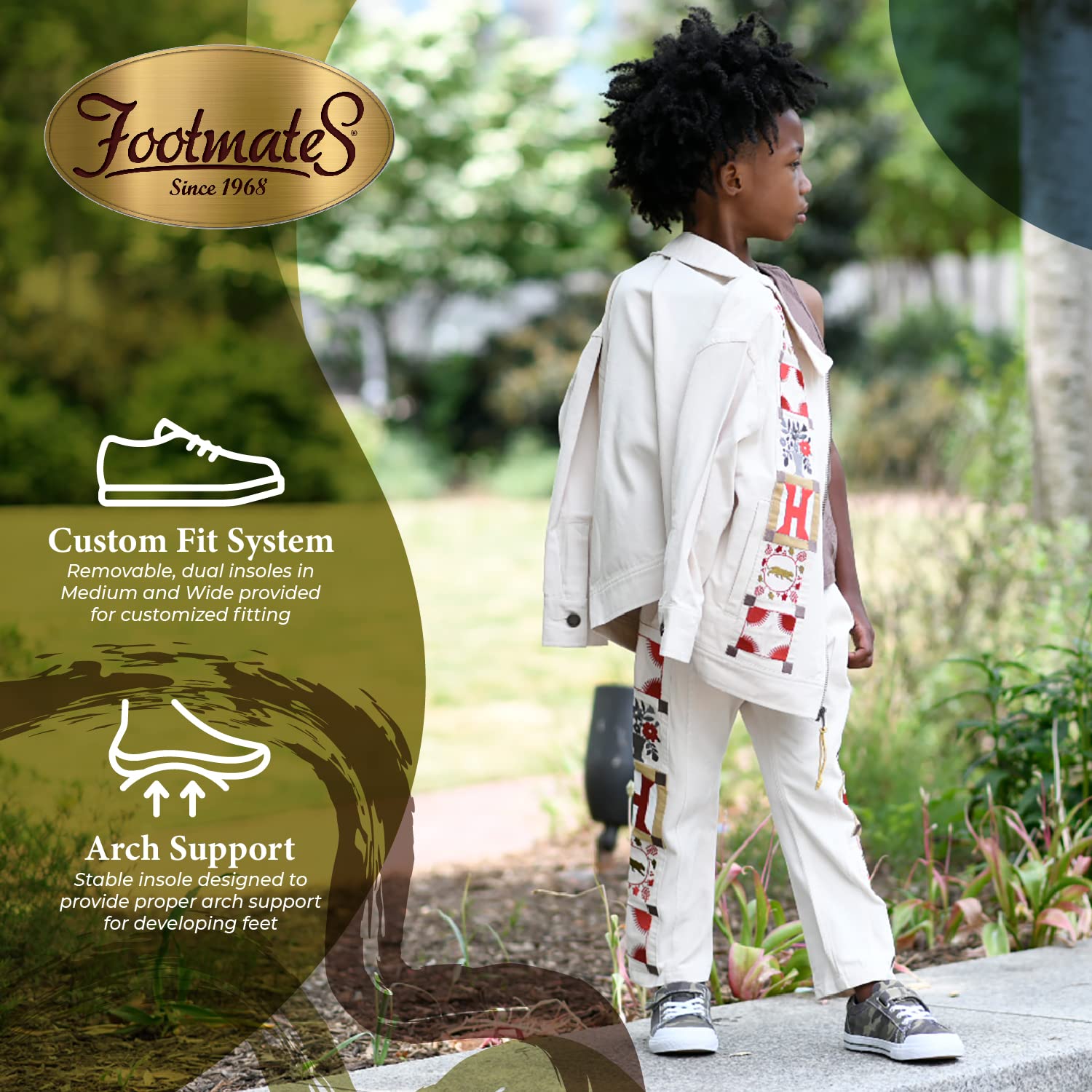 FOOTMATES Baby Boys Jordan Sneakers for Infants Toddlers & Little Kids - Comfortable Athletic Shoes for Playtime & Everyday Wear
