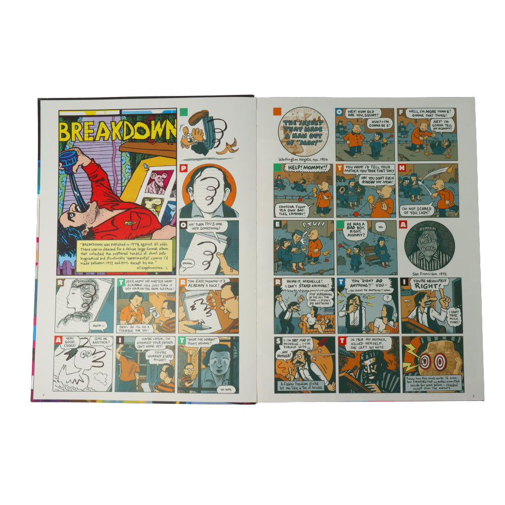 Art Spiegelman Breakdowns: Portrait of the Artist as a Young %@&*! - Graphic Novel Memoir | American Comics History | Perfect for Comic Collectors & Art Enthusiasts