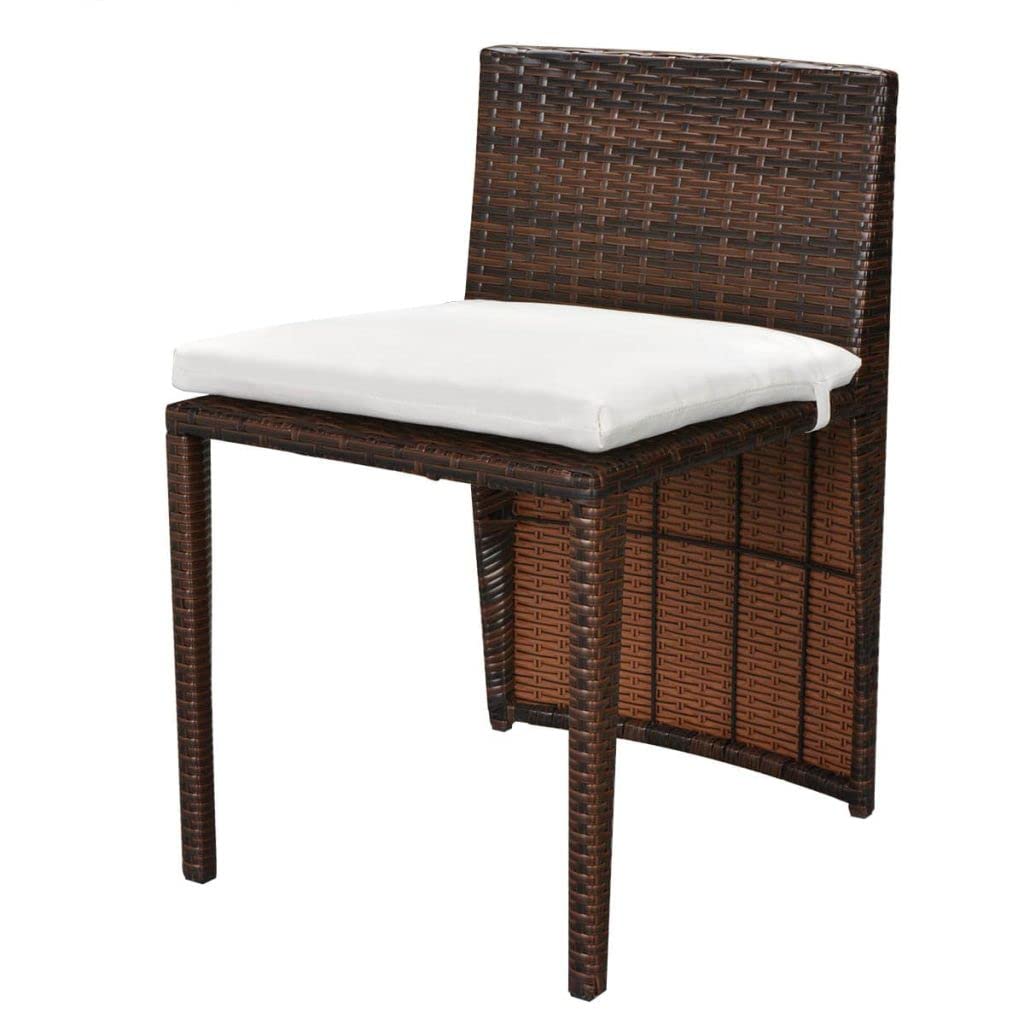 Estink 7-Piece Outdoor Dining Set with Soft Cushions - Waterproof Patio Furniture for Backyard, Garden, Deck - Perfect for Outdoor Entertaining & Relaxing