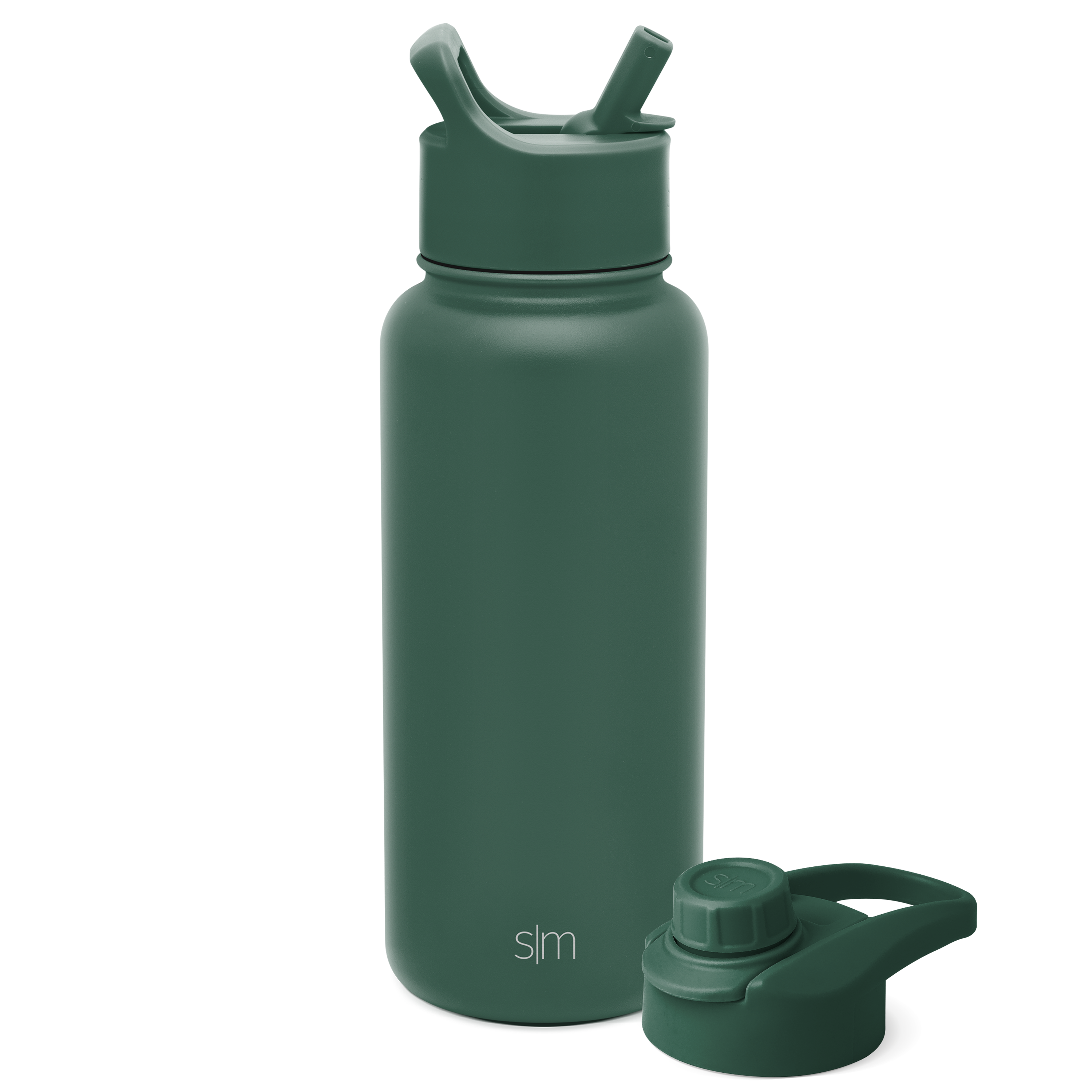 Summit Insulated Water Bottle with Straw & Chug Lid - Leakproof Stainless Steel Thermos for Gym, Hiking & Outdoor Activities