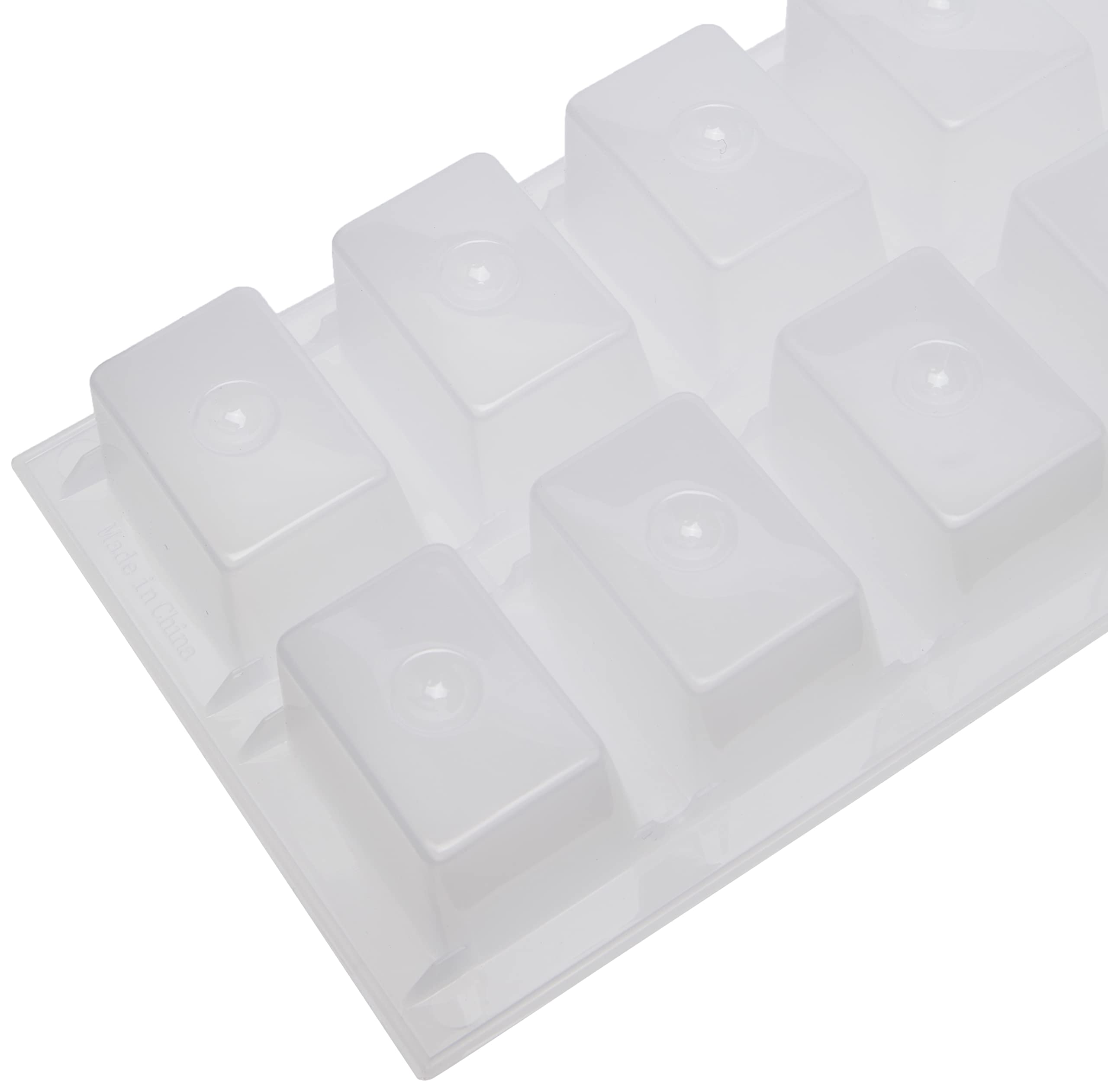 Premium Set of 2 Silicone Ice Cube Trays - BPA Free, Flexible & Easy Release - Perfect for Cocktails, Iced Coffee & Home Bar Use