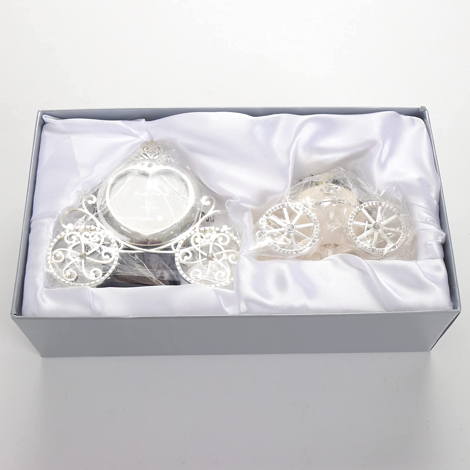 LASODY Elegant Jewelry Box with Mirror - 2x2 Inch Velvet Lined Gift Box for Necklaces, Rings & Earrings - Perfect for Travel, Home Storage & Bridal Jewelry Organization