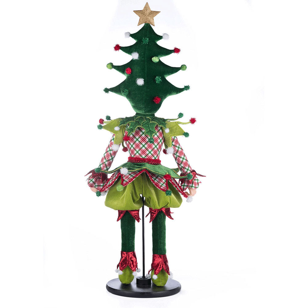 Barry Jingles Elf Doll - Handmade Christmas Elf Figurine by Katherine's Collection - Perfect for Holiday Decor, Gift Giving & Collectibles
