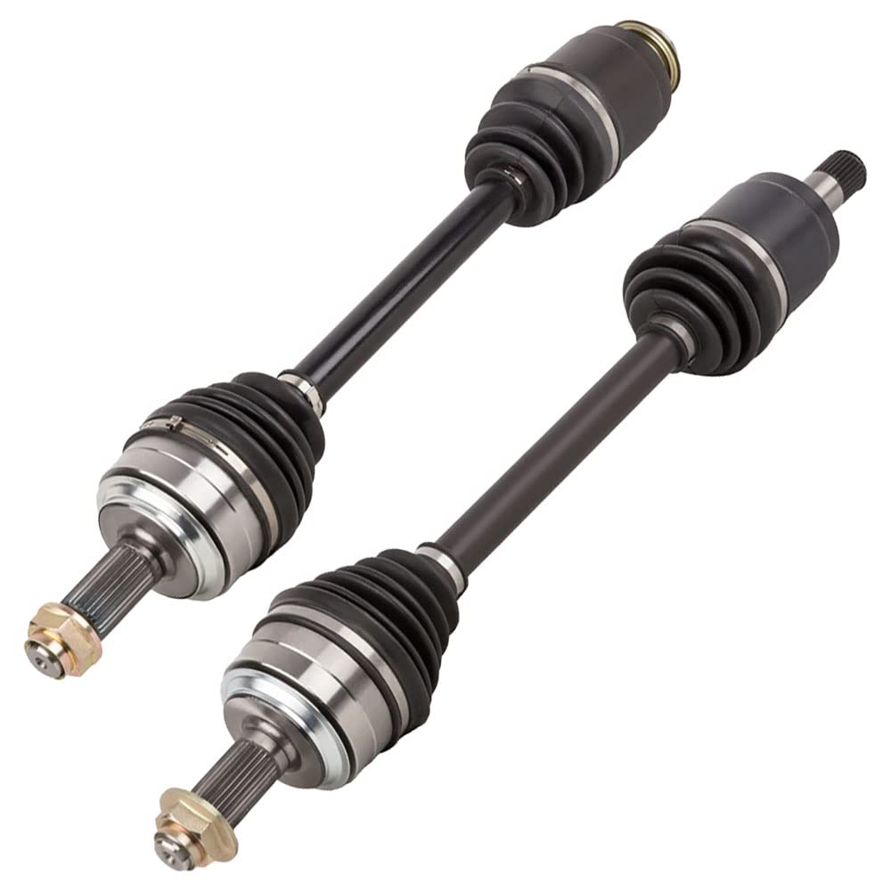 Honda Accord V6 CV Axle Shaft Set - Left & Right Drive Axles for 2008-2012 Models with Automatic Transmission | Replacement Part 90-904552D by BuyAutoParts | Perfect for Smooth Drivetrain Performance & DIY Car Repairs