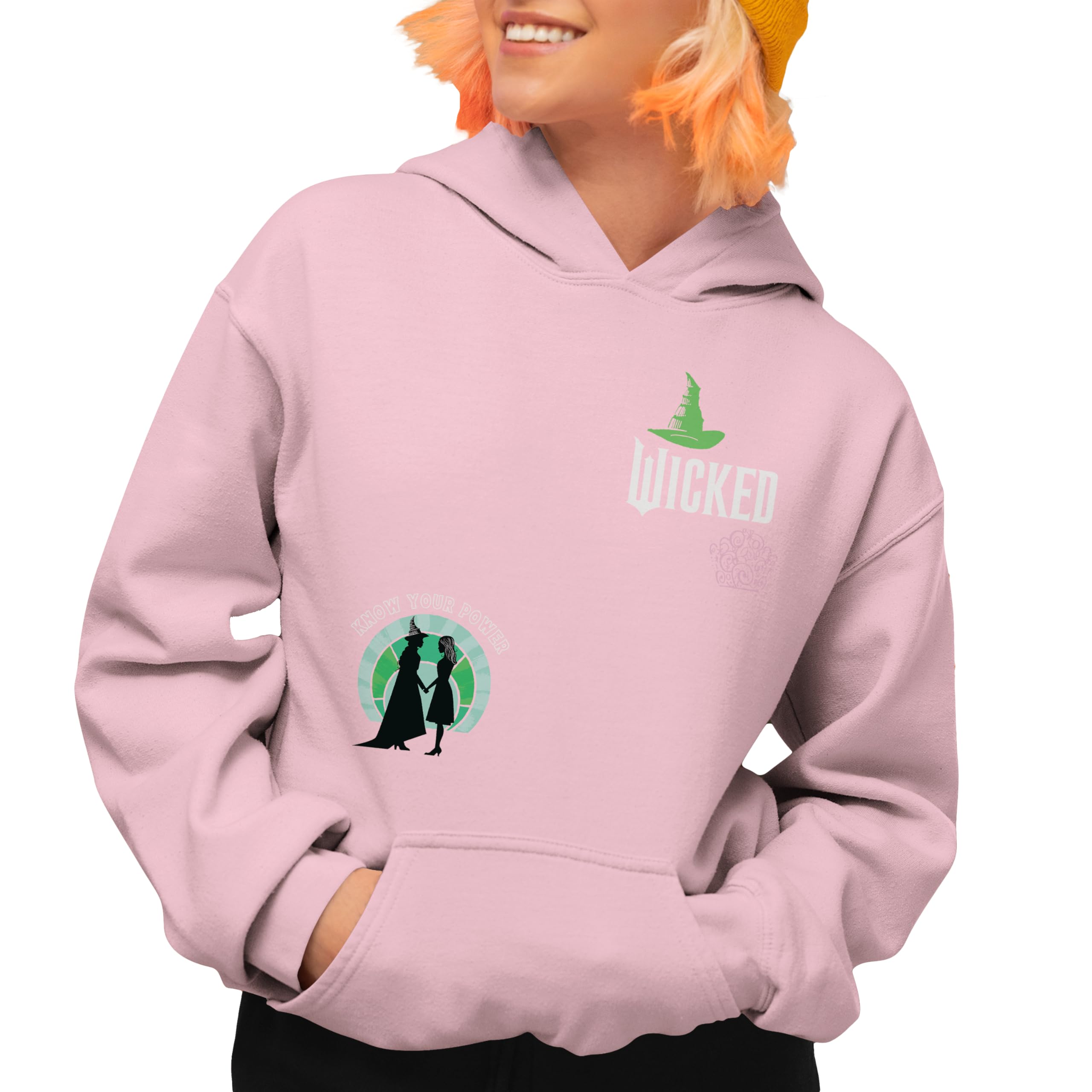 Isaac Morris Limited Wicked Know Your Power Hooded Sweatshirt for Adults & Kids | Unisex Pullover Hoodie | Streetwear Fashion for Everyday Wear & Casual Outfits