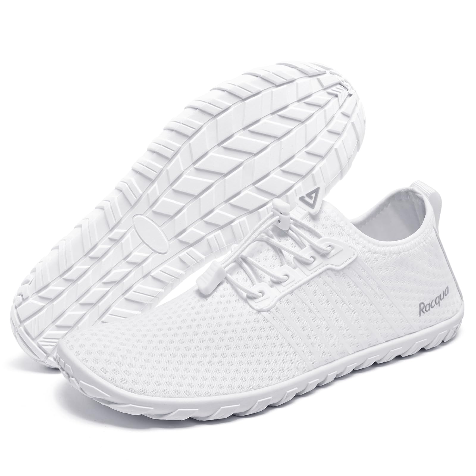 **Racqua Men's & Women's Water Shoes - Barefoot Swim Shoes for Beach, Pool & Yoga | Quick-Dry, Anti-Slip Aqua Shoes for Walking, Surfing & Water Sports**