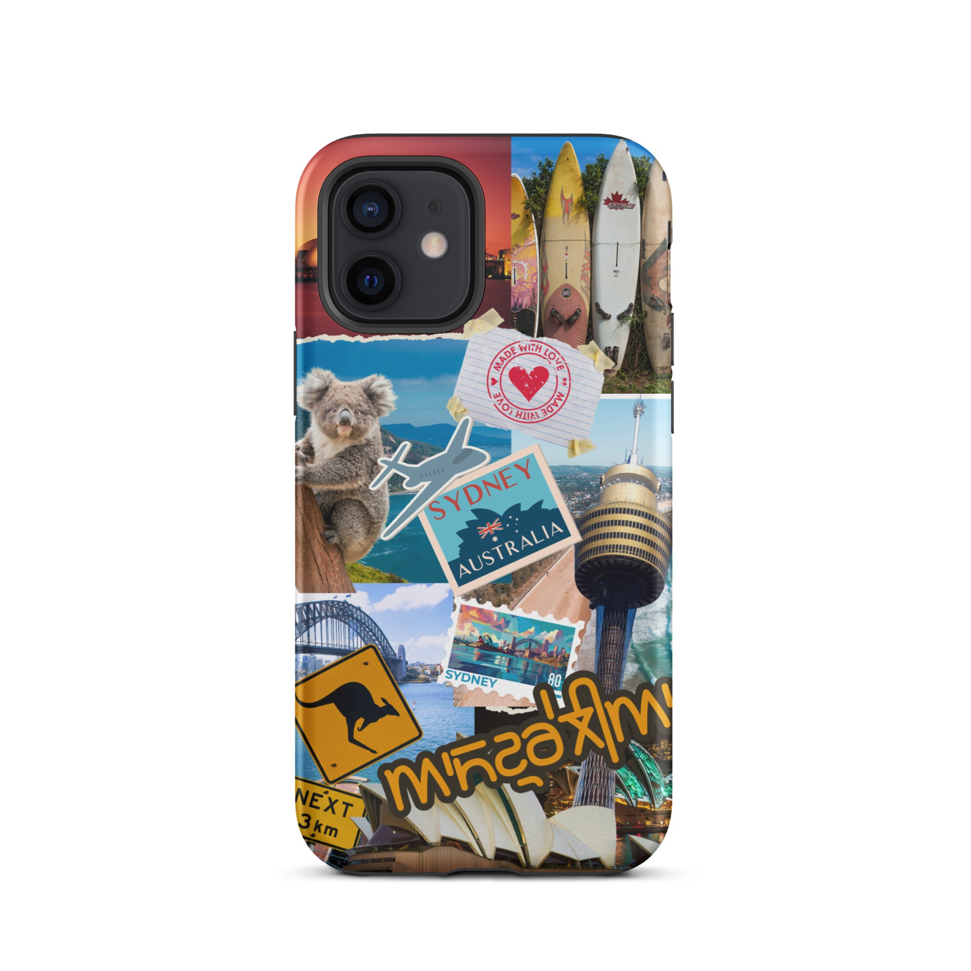 Premium Sydney Collage iPhone Case - Stylish & Durable Phone Cover for iPhone Models - Perfect for Travel, Work & Everyday Protection