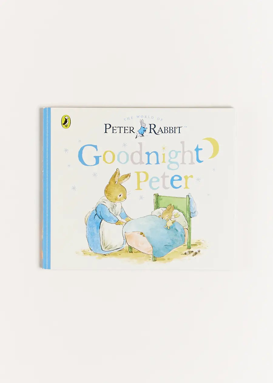 Goodnight Peter - Classic Children's Bedtime Story Book in Blue | Perfect for Nighttime Reading & Early Learning