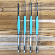 Toadfish Seafood Forks - Set of 4 Stainless Steel Shellfish Forks for Crab, Lobster & Oysters - Perfect for Seafood Lovers & Dinner Parties