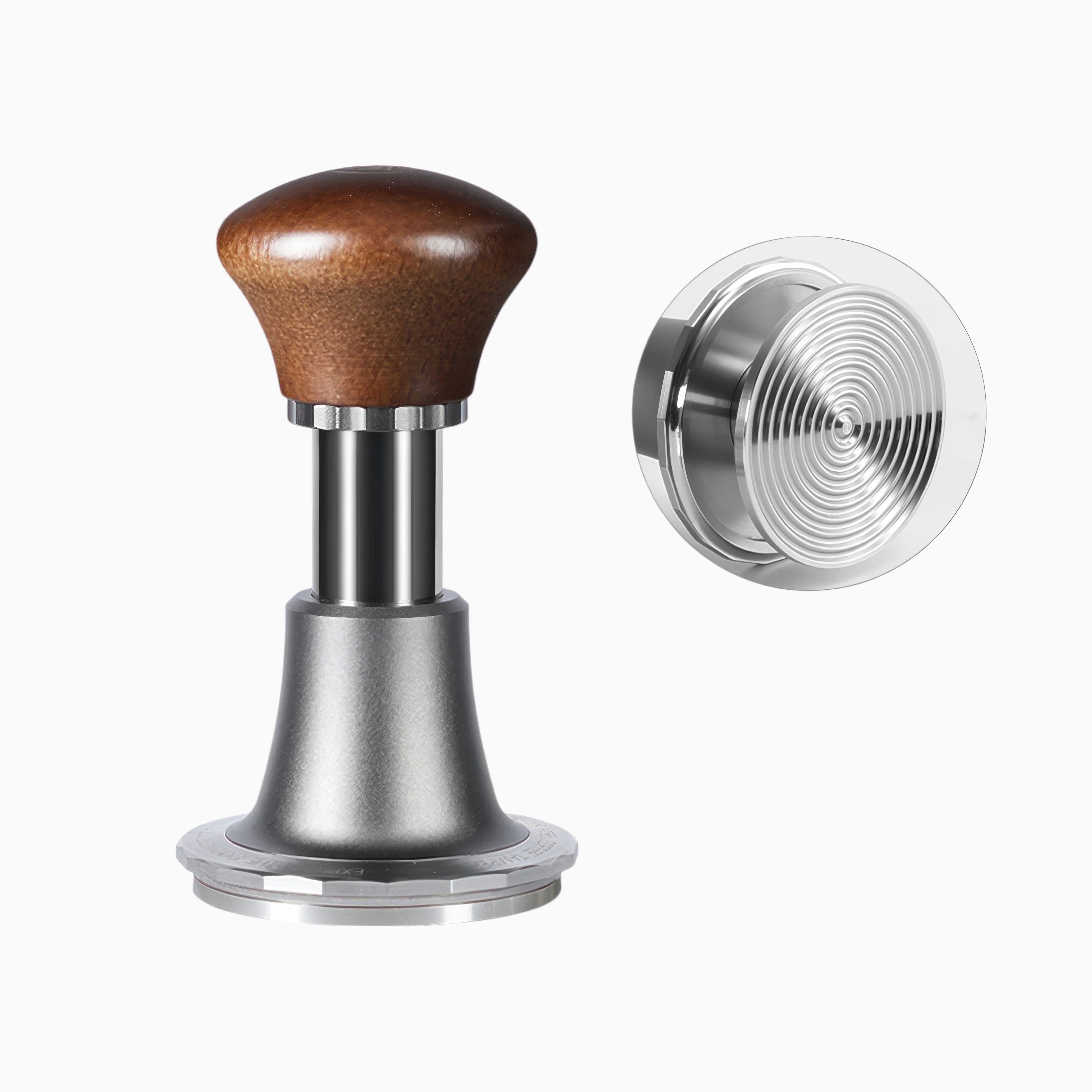 Premium Stainless Steel Coffee Tamper - 58mm Espresso Tamper for Barista & Home Use - Perfect for Espresso Machines & Coffee Pressing