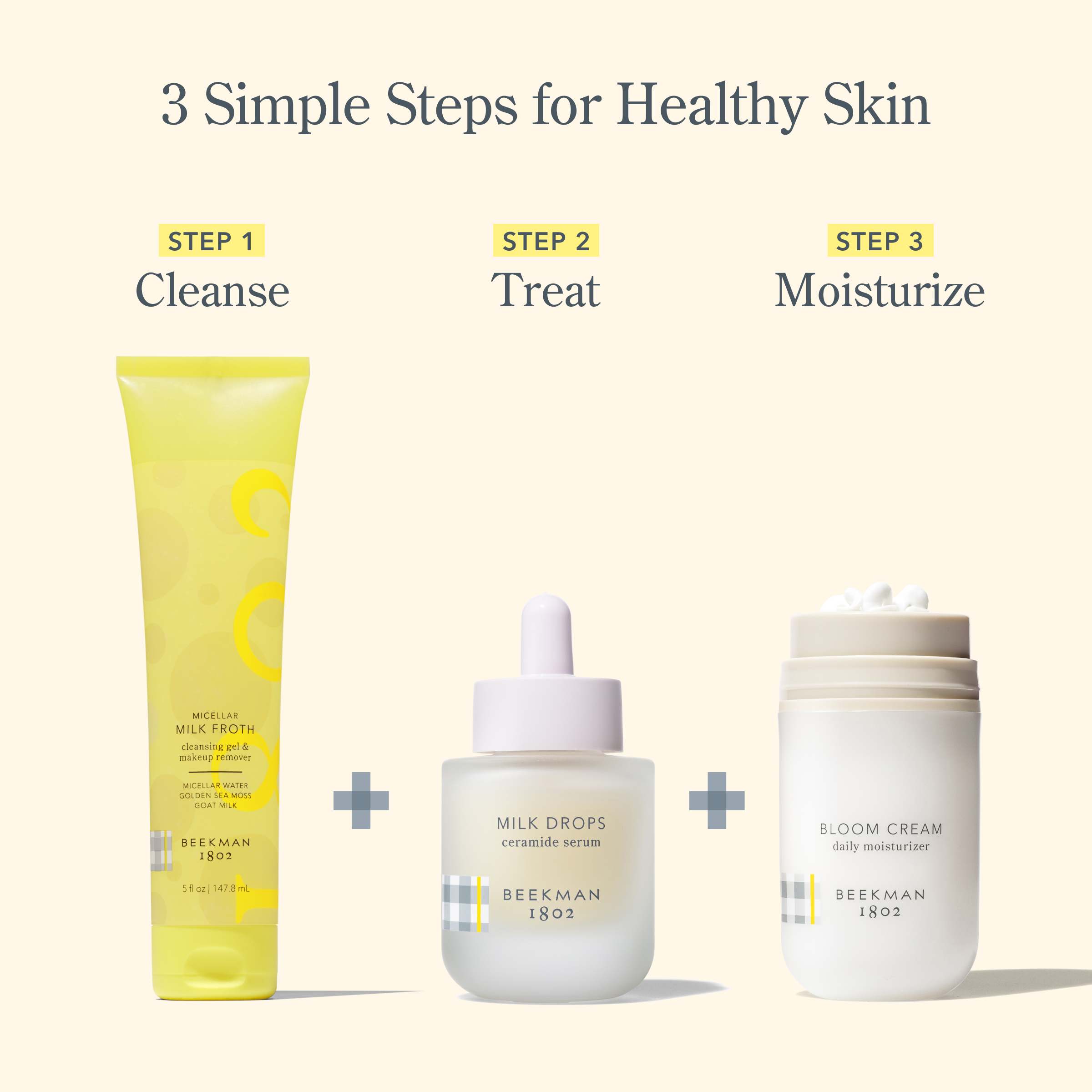 Bloom Cream Daily Moisturizer for Face - Hydrating & Nourishing Skincare with Hyaluronic Acid & Vitamin E - Perfect for Dry, Sensitive Skin Day & Night Care Routine