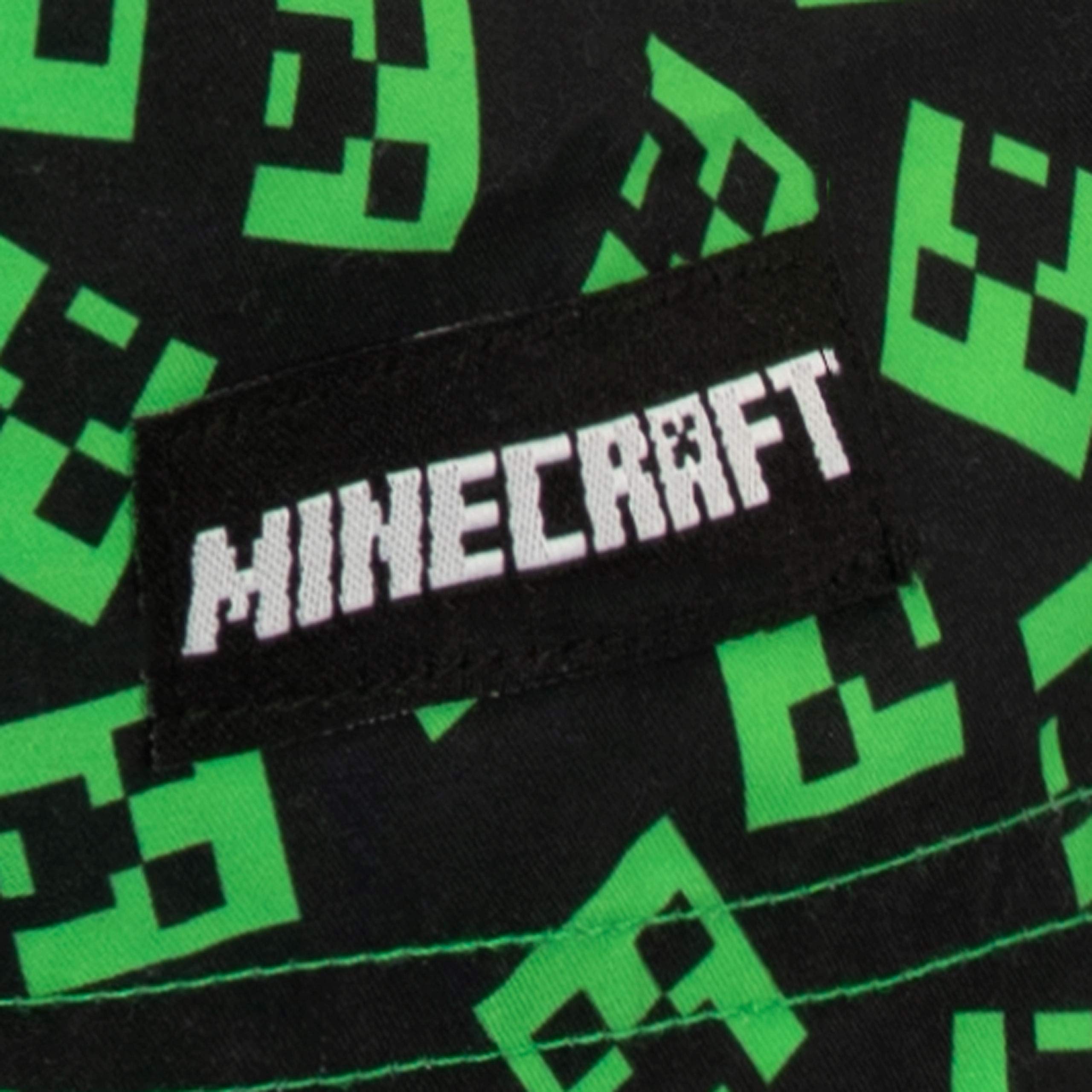 **Boys' Minecraft Creeper Swim Shorts - Quick-Dry Swim Trunks for Kids - Perfect for Pool, Beach & Summer Water Activities**
