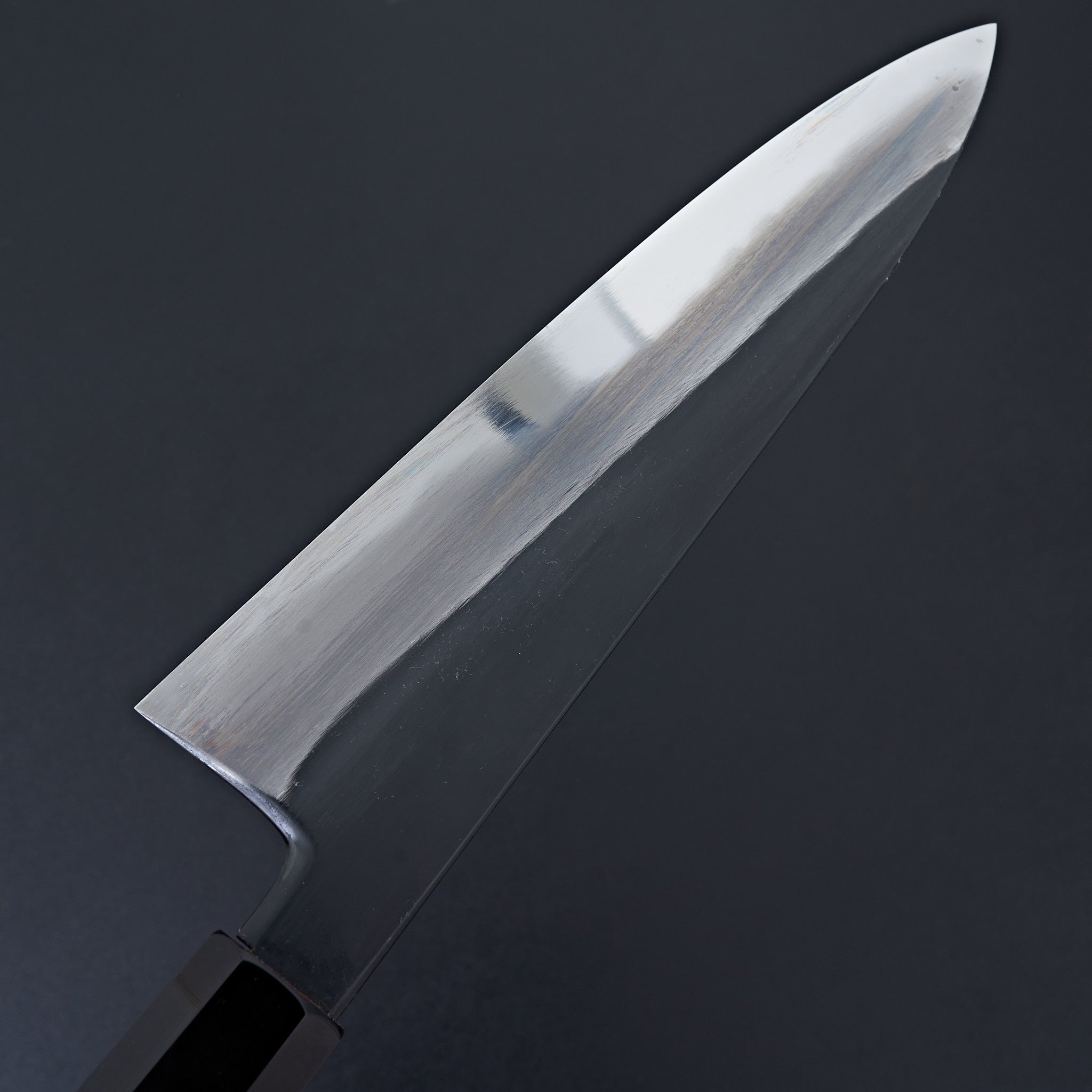 Hatsukokoro Yoake Blue #1 Kurouchi Gyuto 210mm Japanese Chef Knife - High Carbon Steel Kitchen Knife for Slicing, Dicing & Meat Cutting - Perfect for Home Cooks & Professional Chefs