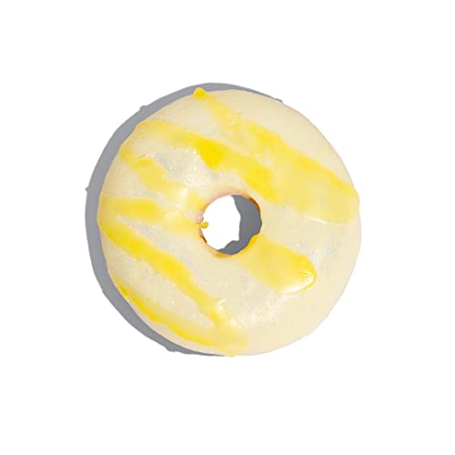 Organic Donut-Shaped Body Soap for Kids - Fun Bath Time Soap with Coconut & Safflower Oil - Handmade Birthday Gift for Women & Girls - Citrus Detox Scent - Perfect for Kids' Bath Time, Birthday Parties & Spa Gifts