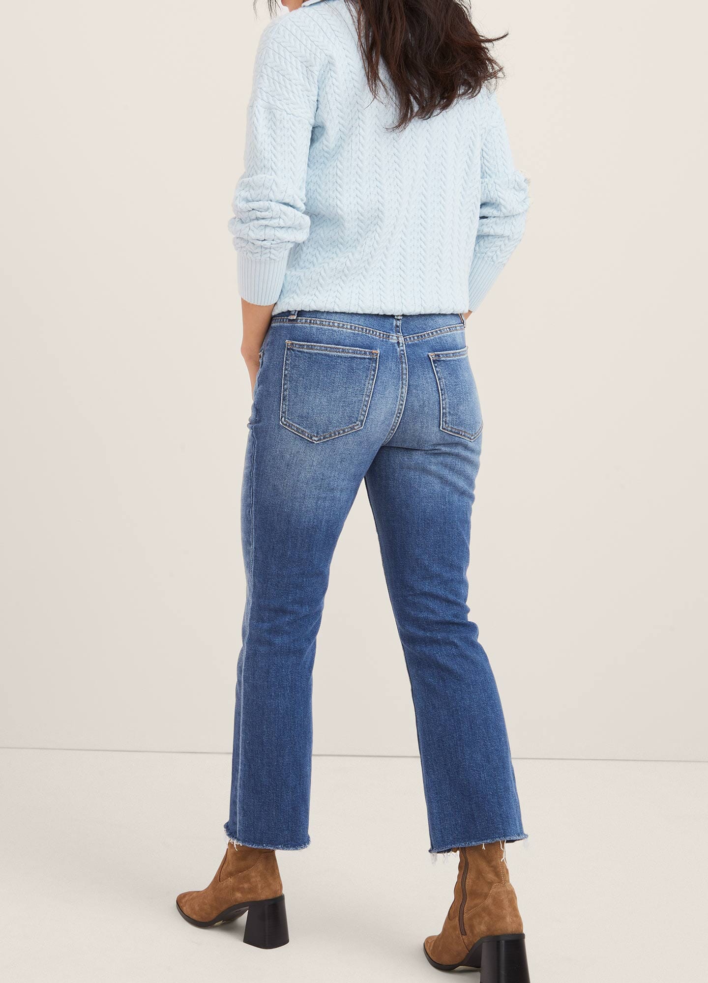 Best Maternity Jeans for Pregnant Women - Stretchy Comfortable High Waist Denim Pants for Everyday Wear & Pregnancy Photos